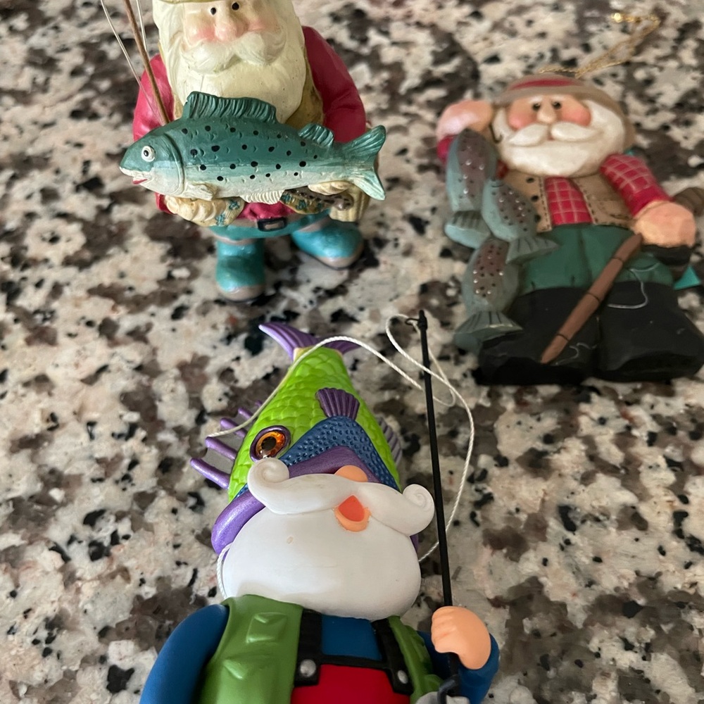 Perfect for the Fisherman in your life that is also a Santa